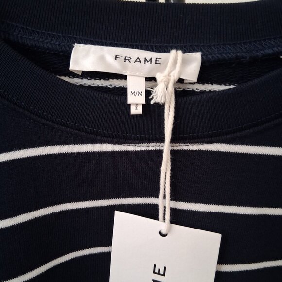 New Frame Blouson Sweater Sweatshirt Long sleeve - Picture 5 of 9